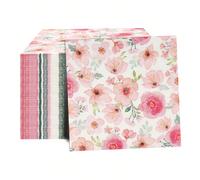 20pcs/40pcs/60pcs/80pcs/100pcs/200pcs/Set Serviettes, Serviettes de Jardin Carrées Roses Douces 2-Plis, Dépliées 33cm*33cm, Convient Pour: Mariage, Fête de Thé, Décoration de Fête d'Anniversaire, Déco