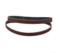 20pcs Bandes Abrasives 13x457mm Grit 40-120 pour Ponceuse | Grits 40 à 120, taille 13x457mm, installation rapide, pour ponçage grossier et fin, compatible ponceuses standard