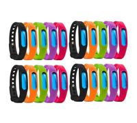 20pcs bracelet anti-moustique en plein air plante huile essentielle anti-insectes bandes bouton PIECE DETACHEE OUTIL A MAIN