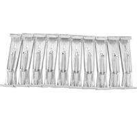 20pcs Équerres de gouttière avec support cach?e Fixer avec des vis pr?r?es pour r?parer les gouttières tomb?es