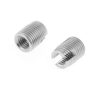 20pcs Insert de Filetage de Vis à Fente Autotaraudeuse en Acier Inoxydable SUS303 M3 x 6 mm