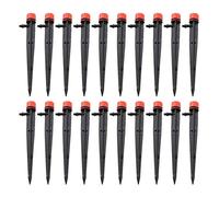 20pcs Irrigation goutteurs réglable Micro Irrigation Goutte à Goutte 8 Sortie d'eau Jardin arroseur goutteur Outil d'arrosage