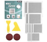 20pcs Kit Réparation Plaque de Plâtre, 5/10/15/20cm Plaque de Plâtre Grand Trou Réparation Patch Solution Rapide et Facile Mur Sec Surface Trou Boucheur Réparateur Outils
