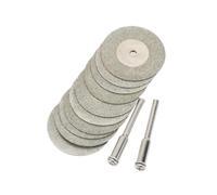 20PCS Mini Diamond Disc for Rotary Tool & Mini Drill | Double-Sided Coated Disc for Stone Glass Metal Ceramic Cutting(Set 2-20pcs)