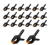 20Pcs Pinces à Ressort 2 Pouces, Pinces Clip Nylon pour Bois, Photo & DIY | Pince de Serrage en Nylon, Serre-Joint pour le Travail du Bois, DIY, Studio et Fond Photo