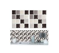 20PCS Stickers Muraux Credence Adhesive Pour Cuisine Carrelage Adhesif Mural Salle De Bain Stickers Salle De Bain Carrelage Adhe