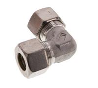 20S Raccord à compression coudé à 90 degrés en acier inoxydable 400 Bar DIN 2353