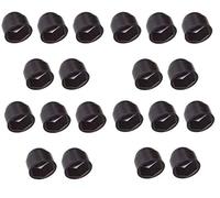 20x CACHE ECROU CAPUCHON BOUCHON PLASTIQUE NOIR VIS AUTO M4 M5 M6 M8 M10 M12 M14 M16 M20 M24 M30 (Diamètre M8 / Hex 13mm)