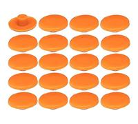 20x Cache vis en Plastique 4 x 2,7 x 11,8mm Confirmat Meuble Capuchon Bouchon Trou Protection Universel, Orange