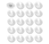 20x Cache vis en plastique cruciforme 11,5mm Pozidriv pz2 capuchon protection meuble universel, blanc