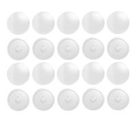 20x CACHE VIS PLASTIQUE BLANC CRUCIFORME T2 POZIDRIV CAPUCHON PROTECTION MEUBLE