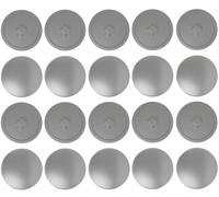 20x CACHE VIS PLASTIQUE GRIS CRUCIFORME T2 POZIDRIV CAPUCHON