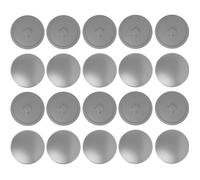 20x CACHE VIS PLASTIQUE GRIS CRUCIFORME T2 POZIDRIV CAPUCHON PROTECTION