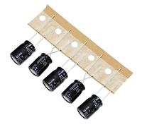 20x Elko Condensateur Radial 220µF 25V | Condensateur électrolytique jusqu'à une température de 105°C | 8x11,5mm | 220uF RJ4-25V221MG3#B-T2 Elna