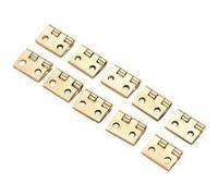 20x Mini-charnière en métal pour meubles de cabinet miniature au 1/12 maison G