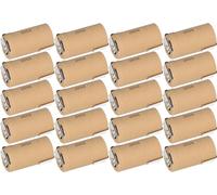 20x Panasonic Akku Sub-C 1.2V 3000mAh PBK300SCEY1 PP NiMH Z-Lötfahne