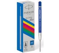 20x Parker 2166550 Quinkflow Basic Kugelschreiber Mine M blau
