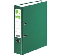 20x Q-Connect® KF18724 Classeur à levier PP - A4, 80 mm, vert