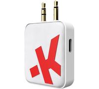 20x SKROSS 74794 Adaptateur audio sans fil, blanc - Adaptateur Bluetooth avec 2x prises jack 3,5 mm : 1x mono, 1x stéréo