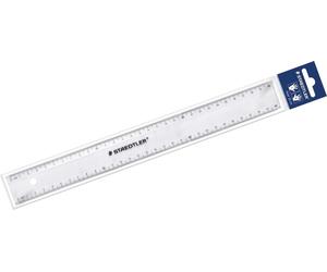 20x STAEDTLER 562 300 PB Lineal 30cm Kunstst. transp
