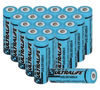 20x Ultralife pile lithium 3,6V LS14500 - AA - UHE-ER14505 LS14500 Li-SOCl2