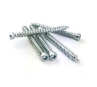 20x Vis pour Fenetre PVC Menuiserie Extérieure Tête Fraisée 7.5x212mm