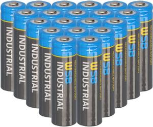 20x WSB Industrial IFR 14500 AA Solar Akku LiFePO4 3,2V 600mAh