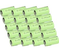 20x XCell mono accu Flattop Ni-MH 1,2V 9000mAh D avec languette Z à souder