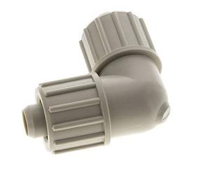 20x13mm PP Raccord à compression coudé 10 bar PVC et PA