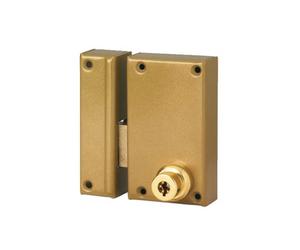 210510 Verrou vertical en applique 45x23 mm gauche or