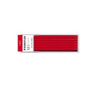 Staedtler – Mines Lumocolor Omnichrom 218 – Non permanentes – Étui 12 Rouge
