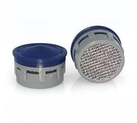2180212 Schläfer | 2PCS- Aérateur de robinet Aérateur Insert M22-M24 Perlateur universel à cartouche filtrante Longue durée 22,8-25,2 l/min compatible avec l'aérateur NEOPERL.