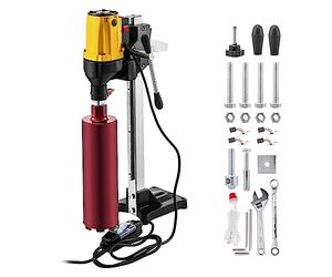 2180W Diamond Core Drill Rig 160mm 180mm Drill Bits Handheld/Stand Industrial Wet Electric Concrete Core Drilling Machine Durabilité, Efficacité(160mm)