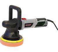 21mm-900W Dino KRAFTPAKET Polisseuse excentrique en continu en kit XXL avec plateau de support 125mm 150mm Eponge de polissage Disque de polissage Sacoche