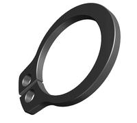 21mm Circlip, Clips en C externes, Anneaux de Retenue Robustes, Anneau de Retenue Bagues d'arrêt en Acier au Carbone noir, C-clip DIN471 avec Trous de Préhension (paquet de 10)