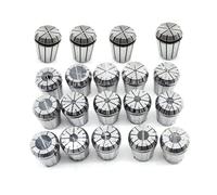 21pcs Jeu de pinces MT2 ER32 M10 Pince de précision 1-20mm Mandrin à pinces rochet avec étui pour position de travail Gravure Fraiseuse CNC Outil de tour