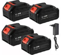 21V batterie au lithium-ion, 3Ah/5Ah/6Ah capacité, haute compatibilité, 4 batterie