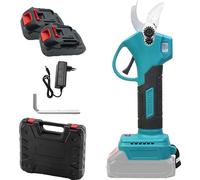 21V Elagueuse électrique, moteur sans balai, réglage à 2 vitesses, 2 batteries 1 prise EU