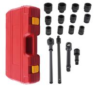 21x 3/4 pouces Drive Deep Impact Jeu de douilles 19mm-50mm Extension de cliquet