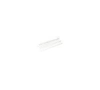 - 22 mm - 30 cm - A4 (210 x 297 mm) - 180 feuilles - blanc - 50 unités peigne de reliure en plastique - pour Fellowes Galaxy 500, Orion 500, Pulsar+