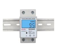 220 v/110 v 80A Din Rail rétro-éclairage Lcd affichage numérique tension courant puissance compteur d'énergie testeur d'électricité voltmètre ampèremètre