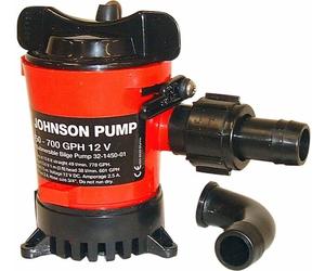 220074|JOHNSON Pompe de cale L750 - sans interrupteur à flotteur
