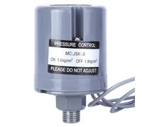 220v Interrupteur de Pression D'Eau Contrôleur de Pression de Pompe à Eau Contrôleur Électronique de Pression pour Pompe de Surpression Automatique (1,0-1,8 kg)