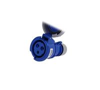 2232-6 Connecteur: alimentation AC socle femelle 32A 230VAC IP67 PCE