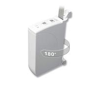 Schellenberg Enrouleur électrique volet roulant RolloDrive 35 – 12 kg – Jusqu'à 4 m² – 14 mm – Blanc
