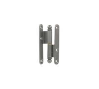 227ARD1162 Paumelle droite 110x60x70 mm acier poli verni