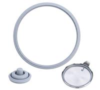 22CM Joint d'Étanchéité pour WMF Perfect WMF Perfect Plus Silit Sicomatic | pour 2,5L 3L 4,5L 6,5L 8,5L Autocuiseur,avec Signal de Cuisson Pièce de Rechange,Silicon,Installation Facile