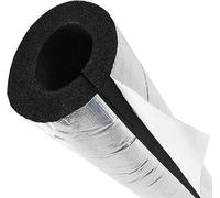22mm 43mm 76mm 89mm 110mm 140mm Isolation De Tuyau Thermique Tube D'isolation Aluminium Isolante En Mousse Auto-adhésive Tuyaux Chauffage Climatisation Gazinière 95cm Longueur