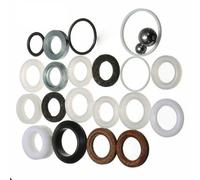 22pcs Pulter Pulvérisateur Joint de réparation de la bague de joint 12mm-27mm for 390 395 490 495 595 for Pulvérisateur de peinture Wagner/Graco
