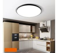 23/30/40/50CM LED moustique eau résistant à l'humidité Trois-densité mince plafonnier rond salle de bains balcon cuisine toilettes lumière du couloir - Blanc 50cm T